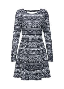 ABOUT YOU, Damen Kleid 'Kayra', Schwarz / Weiß