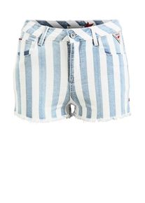 Khujo, Damen Hose 'SARASWATI', Hellblau / Weiß