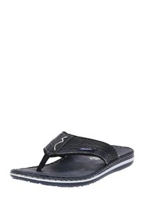 Rieker, Herren Sandalen '21083-14', Taubenblau / Weiß