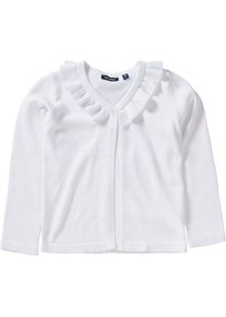 Blue Seven, M&auml;dchen Strickjacke, Wei&szlig;