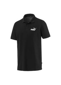 Puma, Herren Polo 'Essentials', Schwarz / Wei&szlig;
