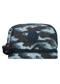 Kipling, Damen Kosmetiktasche 'Basic Ewo', Nachtblau / Hellblau / Khaki / Weiß