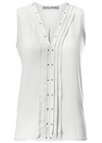 Heine, Damen Blusentop, Offwhite