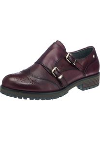 Pikolinos, Damen Schuhe 'Santander', Gold / Grey Denim / Rotviolett