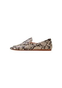 Mango, Damen Schuh 'Oscar1', Beige / Sand / Dunkelbraun