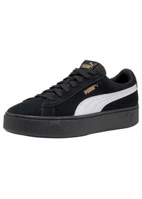 Puma, Damen Sneaker 'Vikky Stacked SD', Schwarz / Wei&szlig;