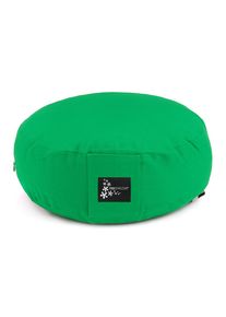 YOGISTAR.COM, Herren Meditationskissen Rund, Grasgrün