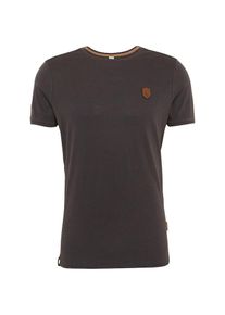 Naketano, Herren T-Shirt 'Halim Trabando', Basaltgrau