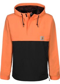 Carhartt Work In Progress Carhartt WIP, Herren Jacke 'Nimbus', Dunkelorange / Schwarz