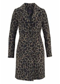 Melrose, Damen Kurzmantel, Beige / Braun / Schwarz