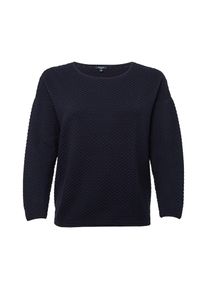 Tom Tailor, Damen Strickpullover, Nachtblau