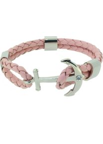 Hafen-Klunker, Damen Armband '110499', Apricot / Silber