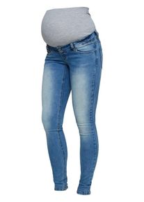 MAMALICIOUS, Damen Umstandsjeans, Blue Denim