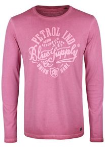PETROL INDUSTRIES, Herren Longsleeve, Pink