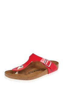 Birkenstock, Damen Zehentrenner 'Gizeh', Kirschrot