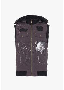PLUS EIGHTEEN, Herren Weste, Anthrazit
