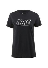 Nike Sportswear, Damen T-Shirt 'Sport Distort', Schwarz