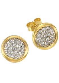 Firetti, Damen Paar Ohrstecker, Gold