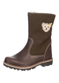 Steiff, M&auml;dchen Winterstiefel 'NOORA', Beige / Braun