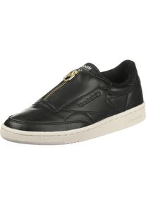 Reebok, Damen Sneaker 'Club C 85 Zip', Schwarz