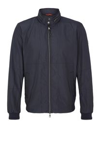 s.Oliver BLACK LABEL, Herren Blousonjacke mit Rippbund, Nachtblau