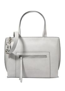 Tom Tailor Denim, Damen Tasche 'TABEA Shopper', Hellgrau