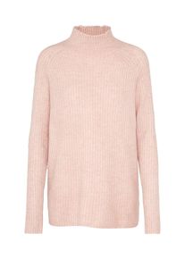 Only, Damen High Neck Pullover 'ORLEANS L/S ST', Altrosa