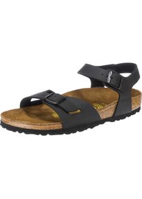 Birkenstock, Damen 'Rio' schmal Sandaletten, Schwarz