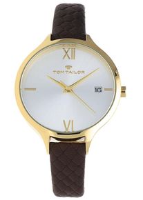 Tom Tailor, Damen Armbanduhr, Dunkelbraun
