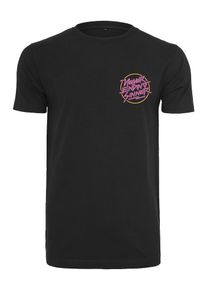 Mister Tee, Herren T-Shirt 'Never Ending Sinner', Pink / Schwarz