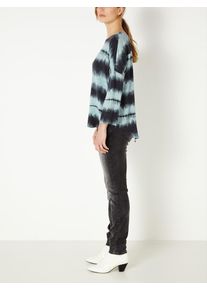 Sandwich, Damen Top, Opal / Schwarz