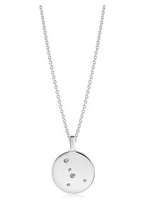 SIF JAKOBS, Damen Kette Sternzeichen Krebs SJ-P1057-CZ/45, Silber