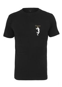 Mister Tee, Herren T-Shirt 'Drizzy', Khaki / Schwarz / Weiß