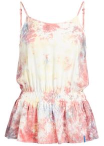 Khujo, Damen Top 'Camtasia', Altrosa / Wei&szlig;