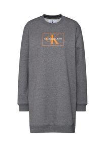 Calvin Klein Jeans, Damen Sweatshirtkleid, Grau