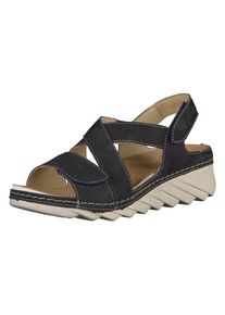 Romika, Damen Sandalen, Schwarz