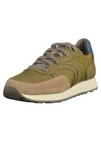 Geox, Herren Sneaker, Hellbeige / Blau / Khaki