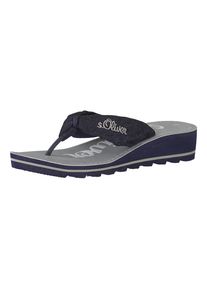 s.Oliver RED LABEL, Damen Zehentrenner, Indigo