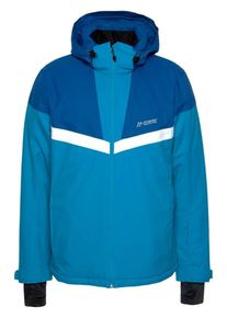 Maier Sports, Herren Skijacke 'Larix', Blau / Himmelblau / Weiß