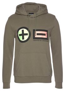 Chiemsee, Herren Sweatshirt, Khaki / Hellgr&uuml;n / Pink / Schwarz