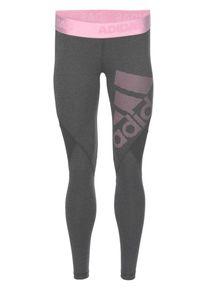 adidas Performance, Damen Tights 'Alphaskin', Anthrazit / Altrosa