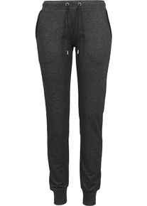 Urban Classics, Damen Jogpants, Schwarzmeliert