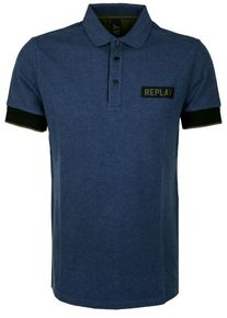 Replay, Herren Poloshirt, Navy