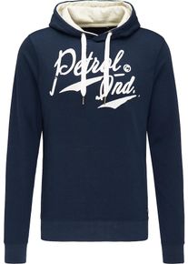 PETROL INDUSTRIES, Herren Sweatshirt, Dunkelblau / Wei&szlig;