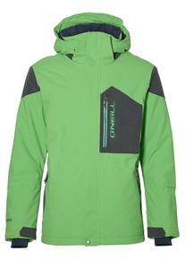 O`Neill O'NEILL, Herren Snowboardjacke 'Infinite', Hellgr&uuml;n / Schwarzmeliert