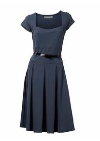 Heine, Damen Jerseykleid, Marine / Dunkelblau