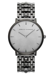 Rebecca Minkoff, Damen Uhr 'Major 2200221', Basaltgrau / Graumeliert