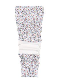 asics, Damen Beinstulpen 'CUFF GUARD' in floraler Optik, Wei&szlig;