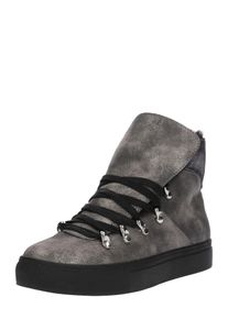 ABOUT YOU, Damen Schnürstiefelette 'Jonna', Grau