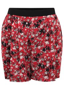 Apart, Damen Shorts, Rot / Schwarz / Weiß